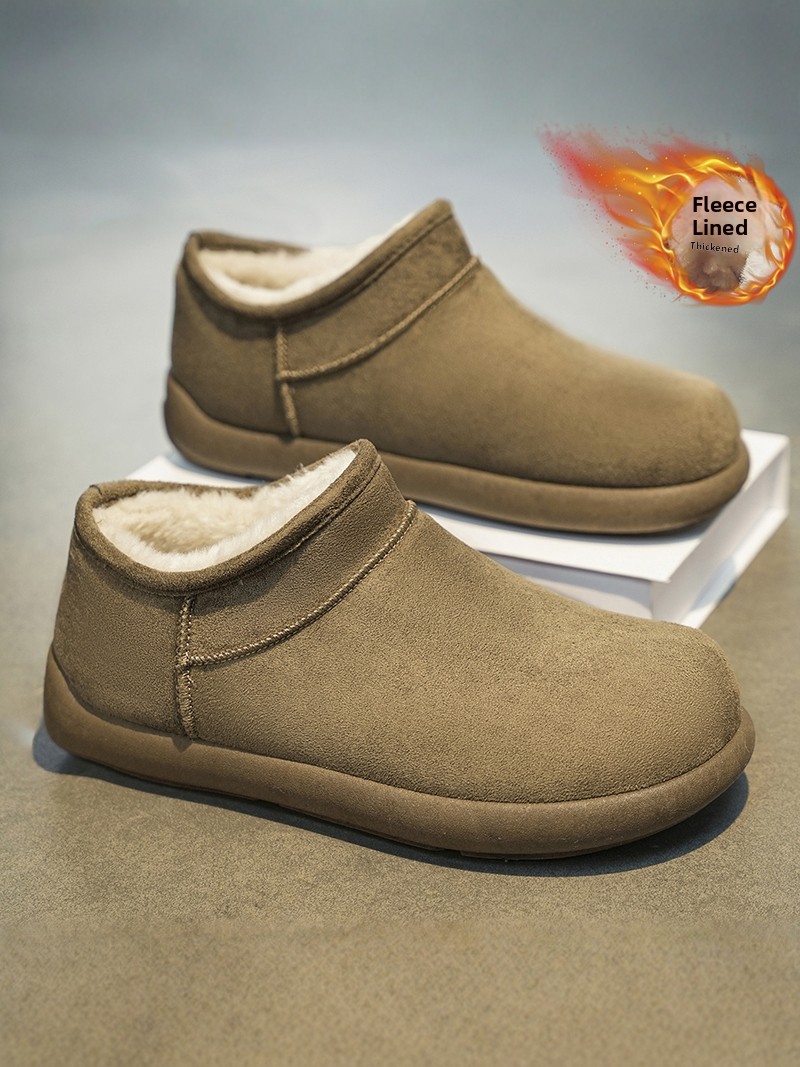 Snow Boot Fur Lined - Men's Winter Snow Boots Fur Lined