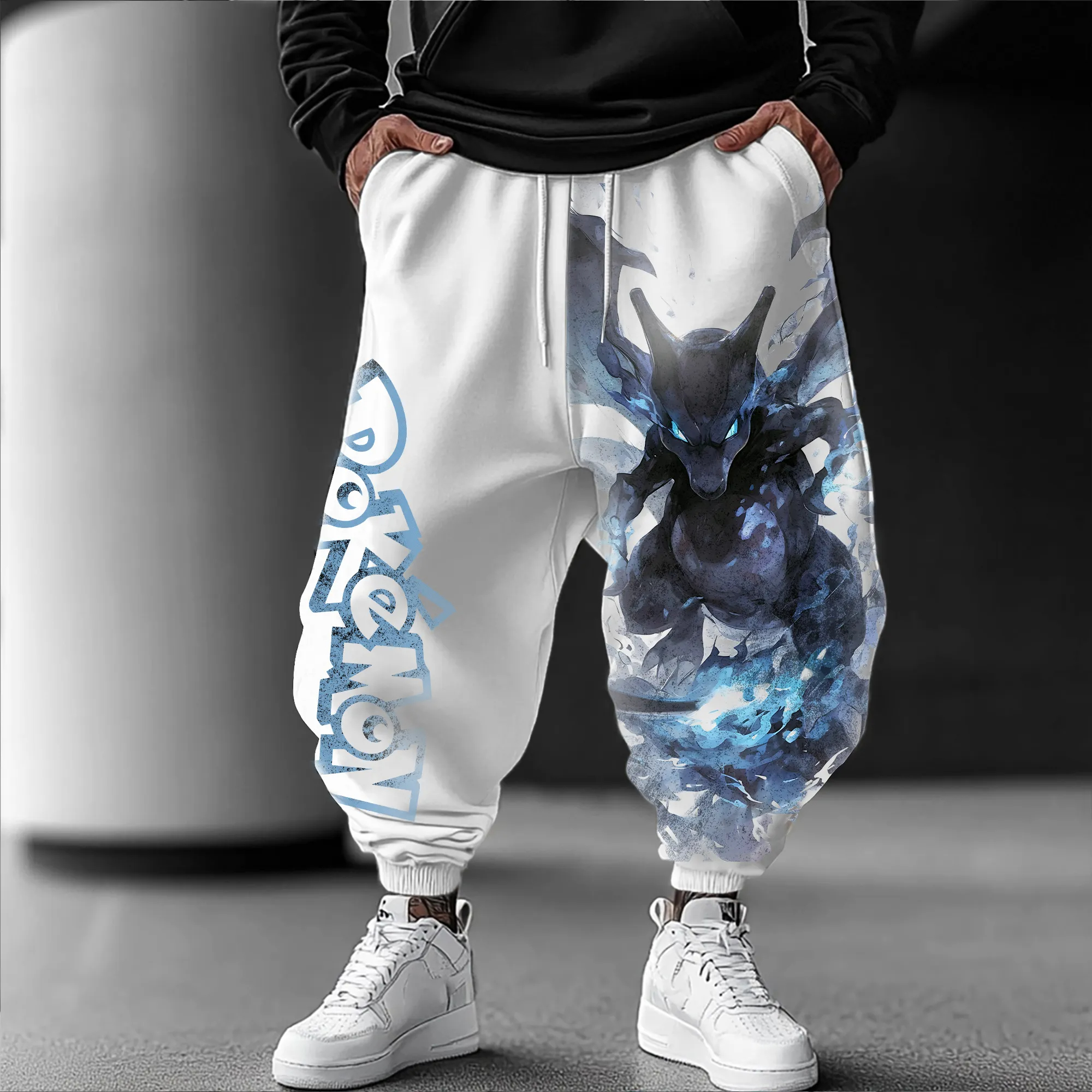 Winter Clothing In Japan - Pokémon Anime Charizard X Printed Sweetpants