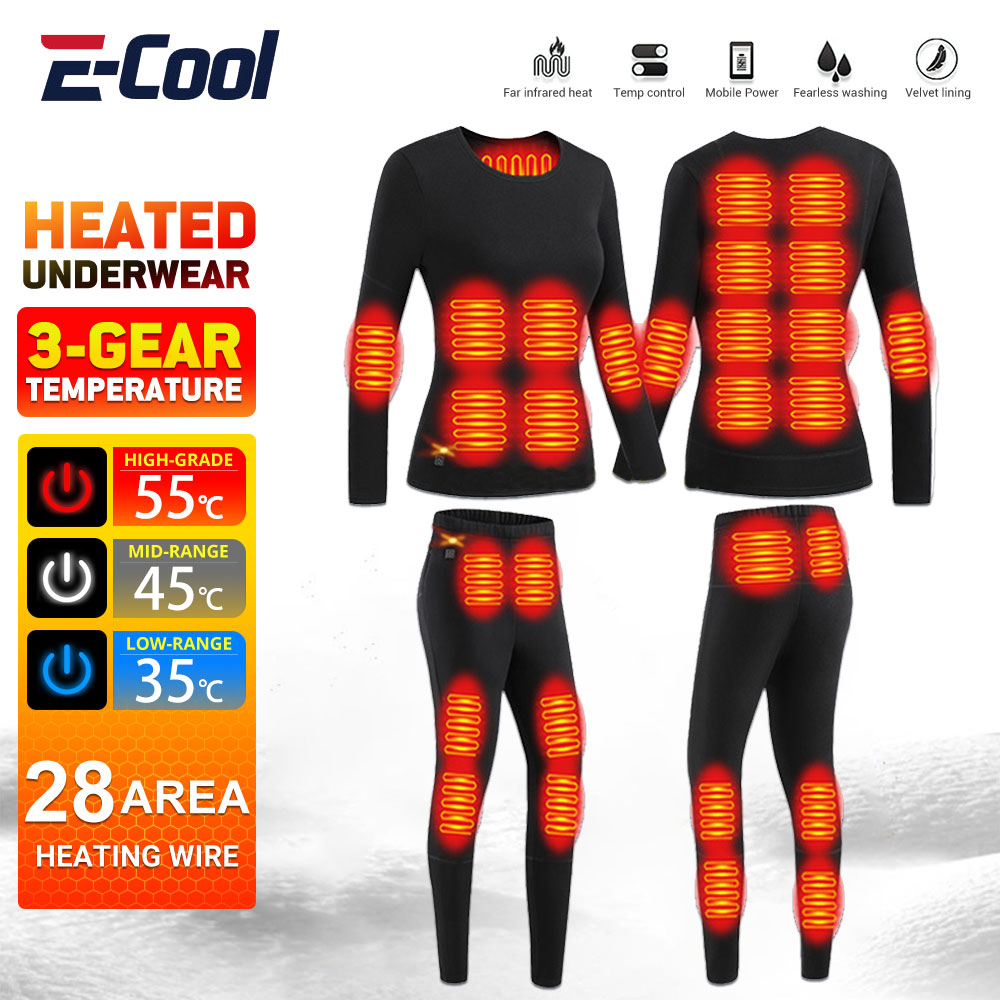 Warm Winter Clothing - 28 Area Winter Thermal Heated Jacket