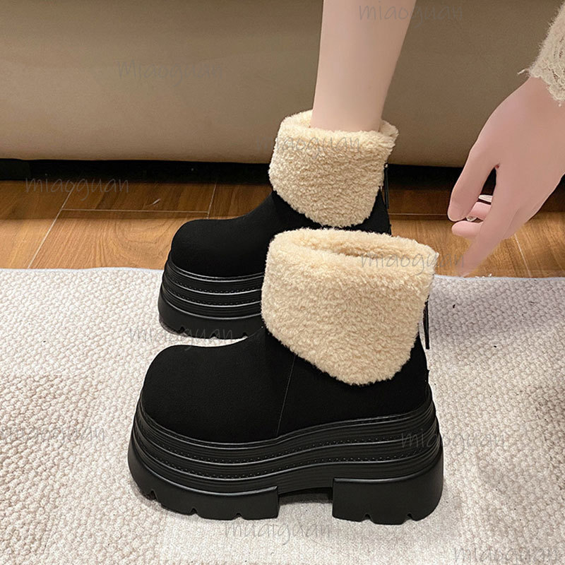 Snow Boot Fur Lined - Winter 2025 Women's Platform Snow Boots