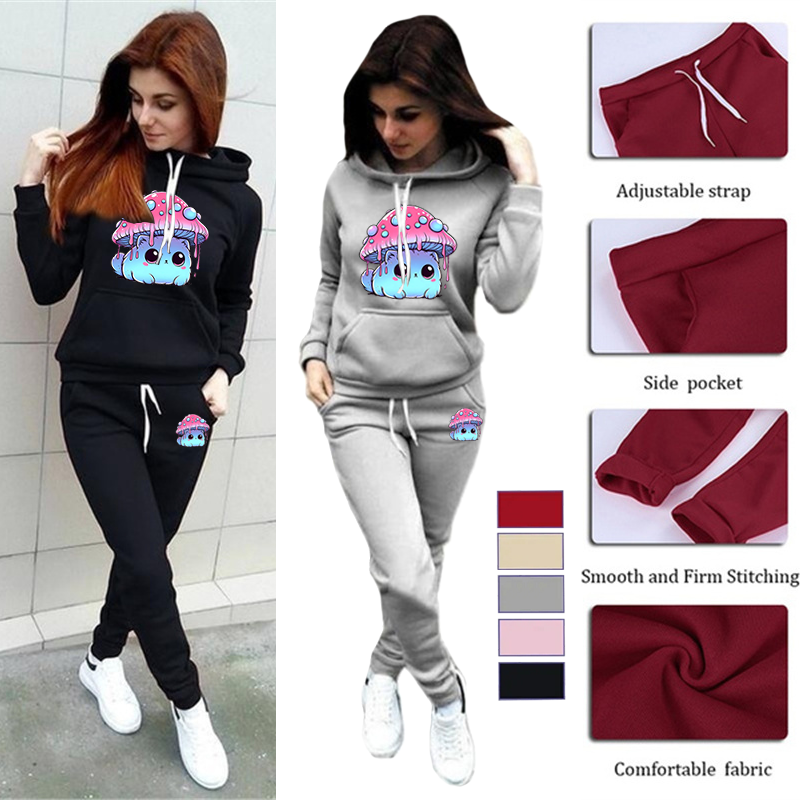 Warm Winter Clothing - Women's Autumn/Winter Hip Hoo Casual Cartoon