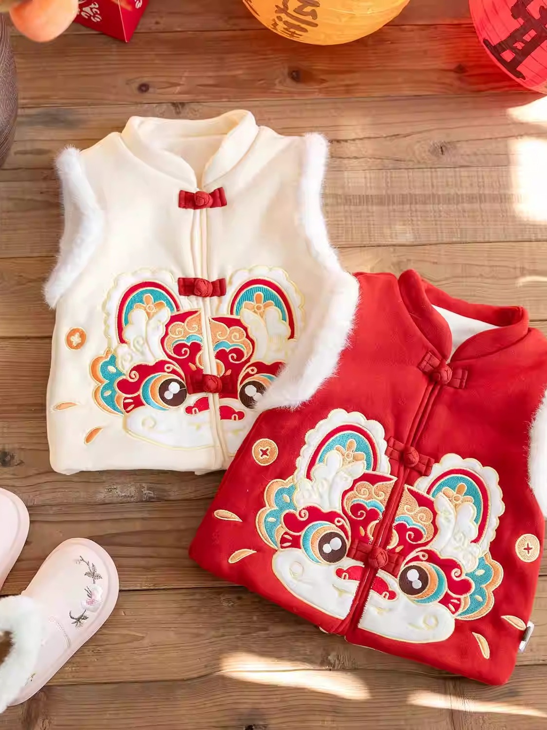 Warm Winter Clothing - Children's Fce Lined Vest 2025 Winter