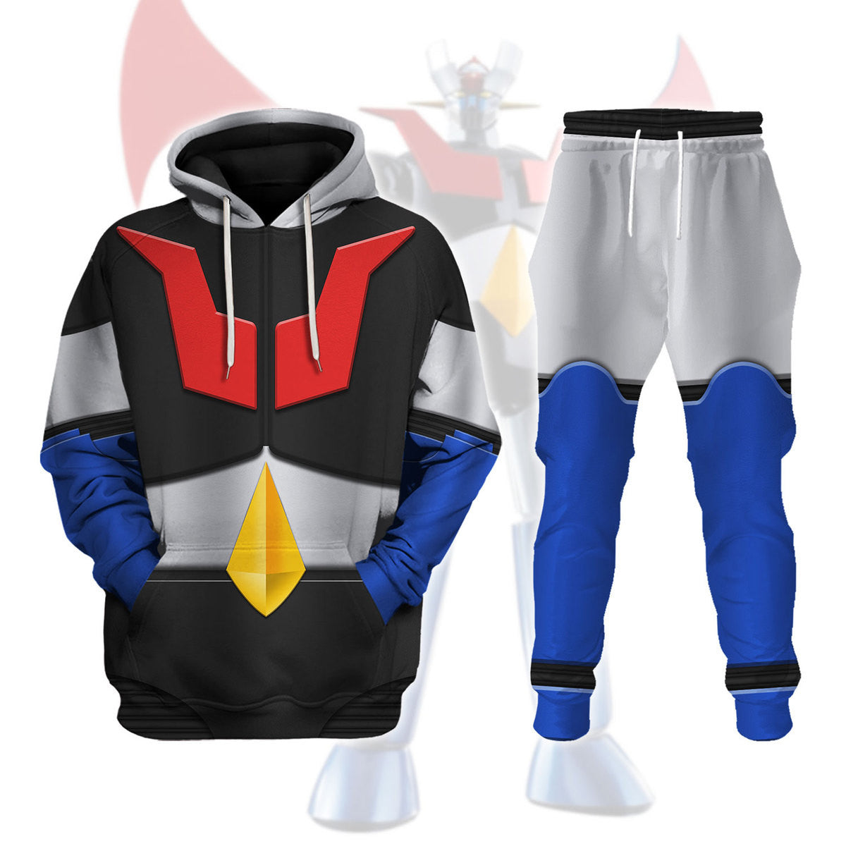 Winter Clothing For - Anime Mazinger Z Cosplay 3D Print