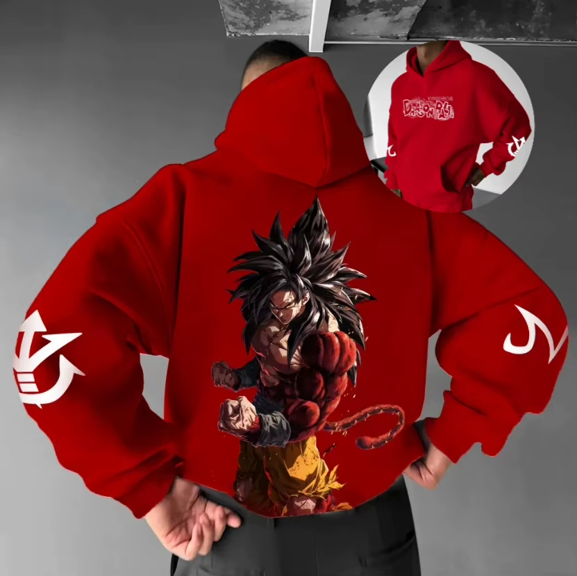 Winter Clothing In Japan - Anime hoodie Dragon Ball Harajuku 2025