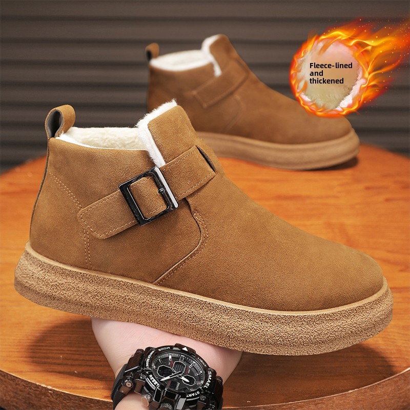 Snow Boot Fur Lined - Northeast Style Men's Winter Snow Boots