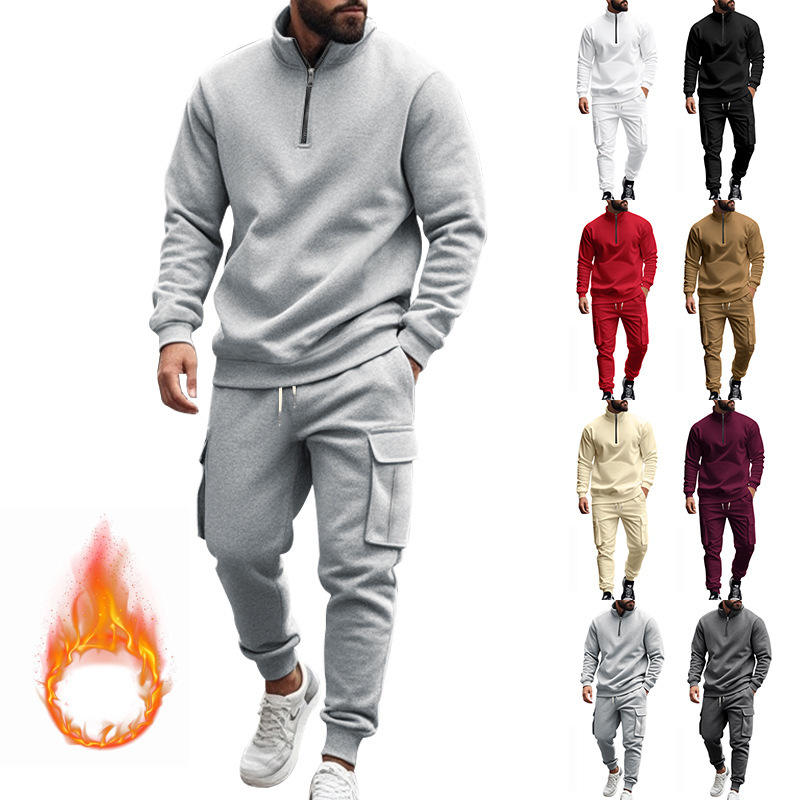 Winter Clothing For - Men's Autumn Winter Fleece Lined Casual