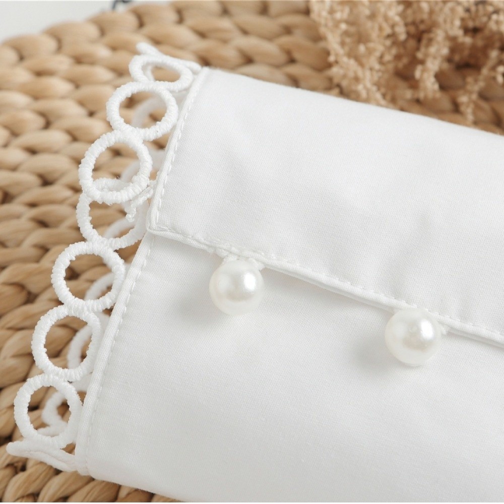 Warm Winter Clothing - New White Fake Cuffs Button Decorative