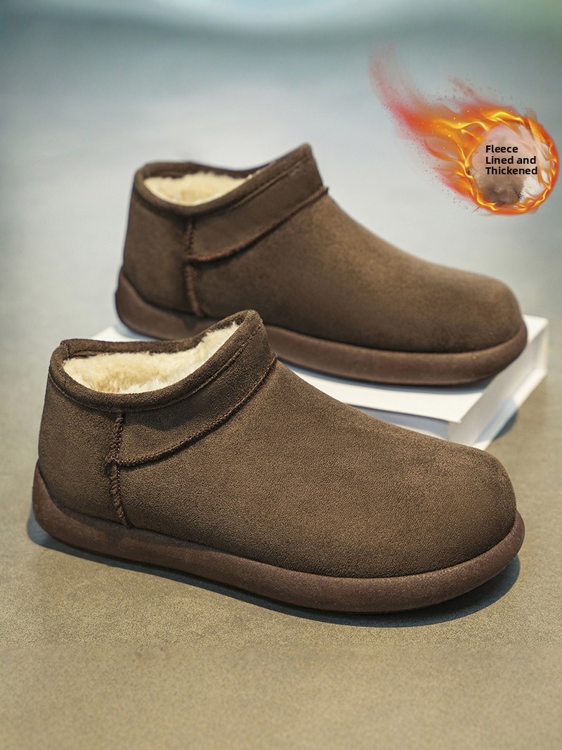 Men's Winter Snow Boots Fur Li - Snow Boot Fur Lined reseña y precio