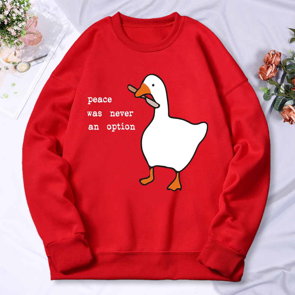 Peace Was Never An Option Goos - Winter Clothing Options reseña y precio