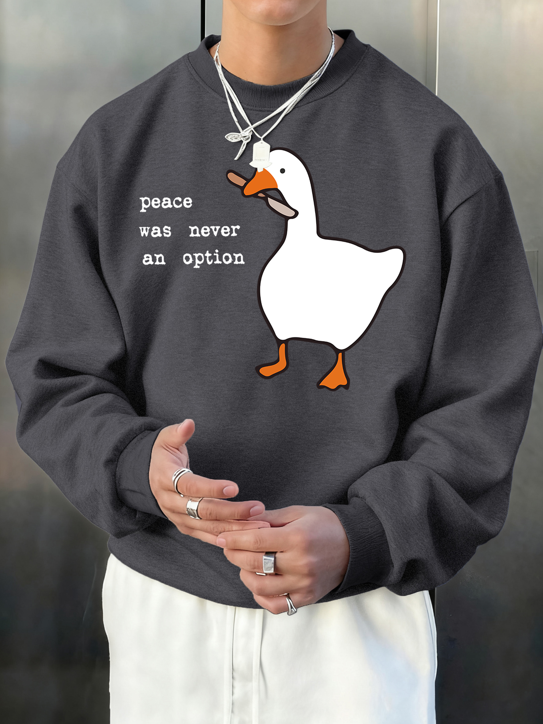 Peace Was Never An Option Duck - Winter Clothing Options reseña y precio