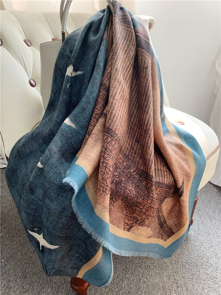 Pure Cashmere Tassels Shawls S - Warm Winter Clothing reseña y precio