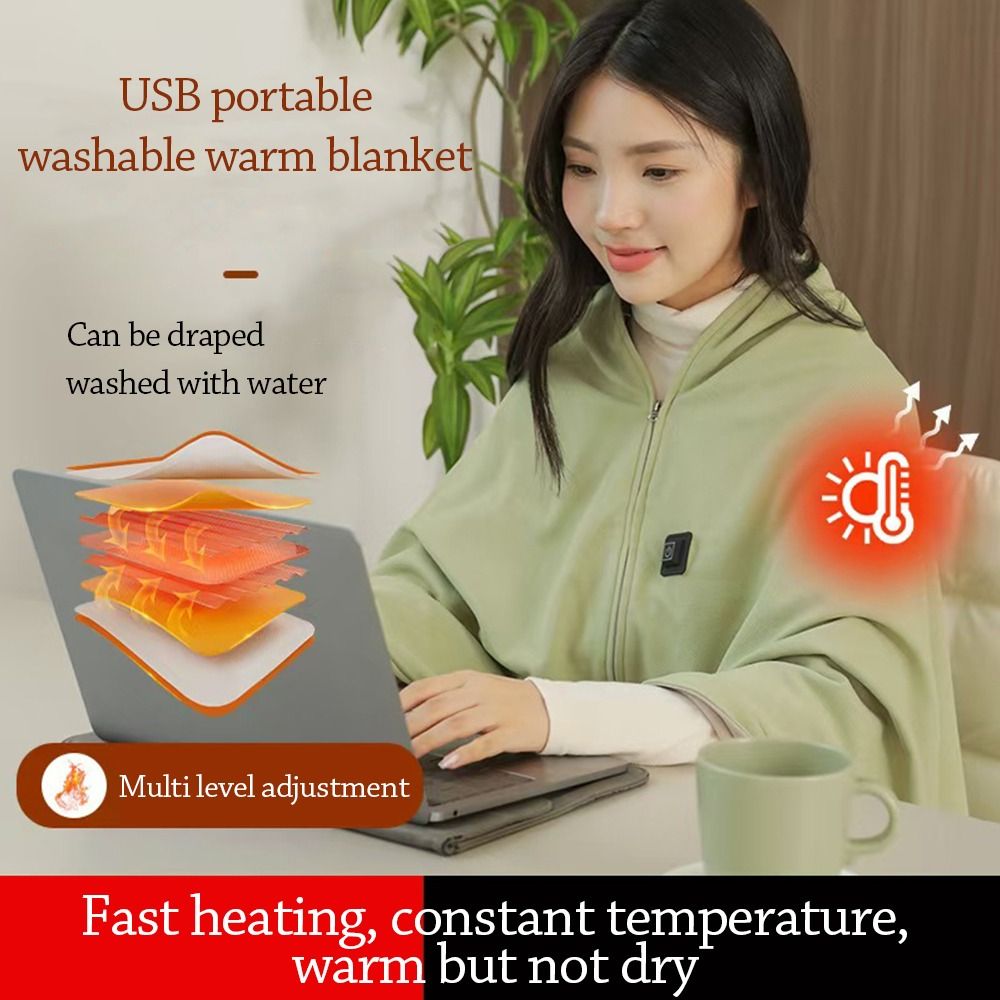 Household Wearable USB Electri - Warm Winter Clothing reseña y precio