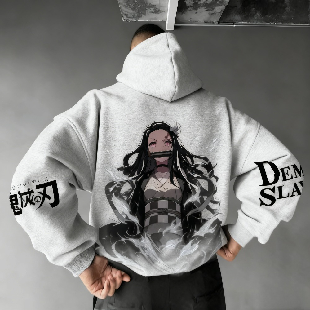 Demon Slayer Men's Hoodie Swea - Winter Clothing In Japan reseña y precio