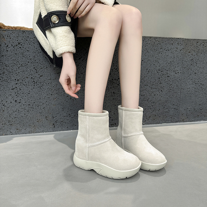 Women Winter Platform Snow Boo - Snow Boot Fur Lined reseña y precio