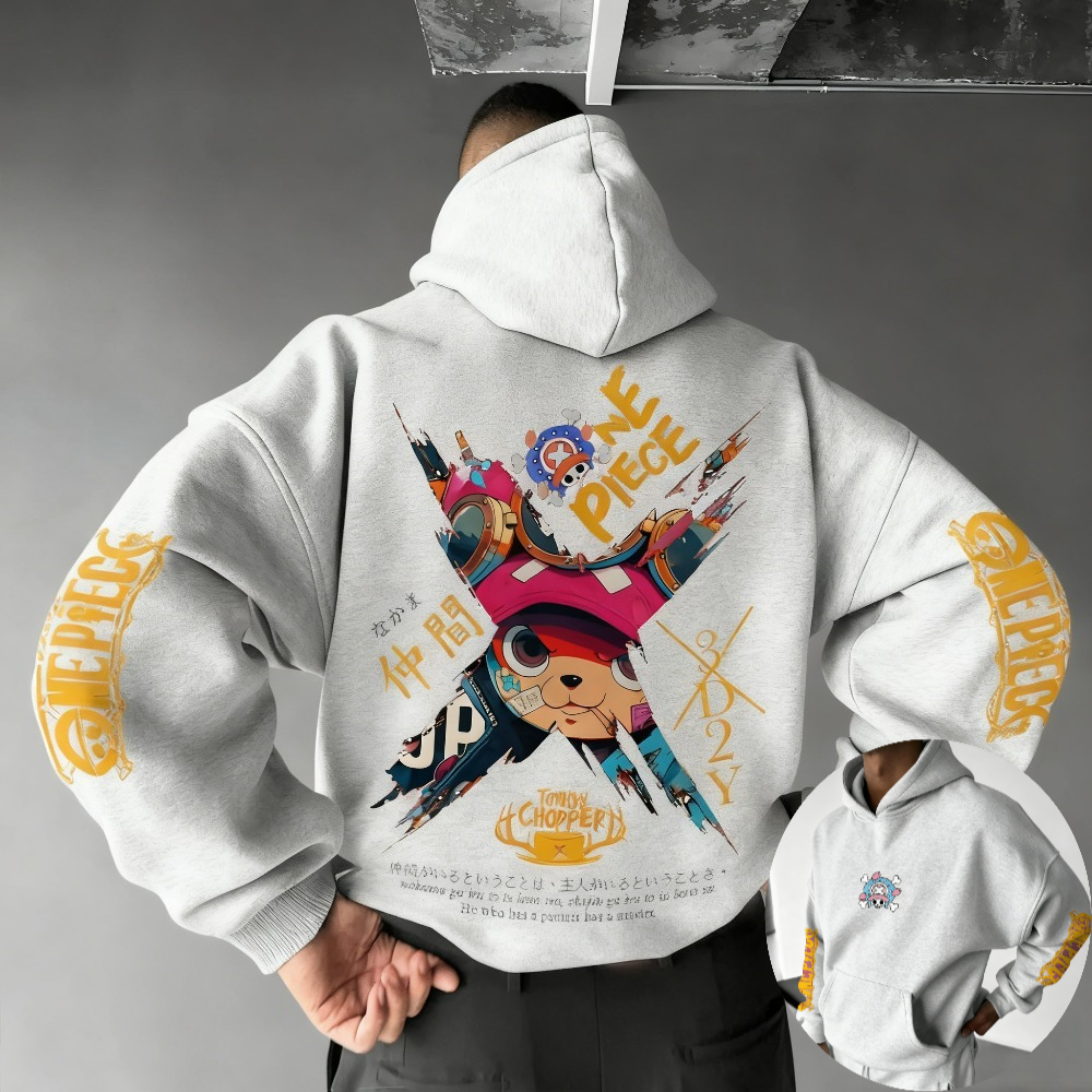 One Piece Men's Hoodie Sweatsh - Winter Clothing In Japan reseña y precio