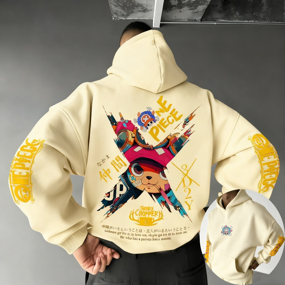One Piece Men's Hoodie Sweatsh - Winter Clothing In Japan reseña y precio