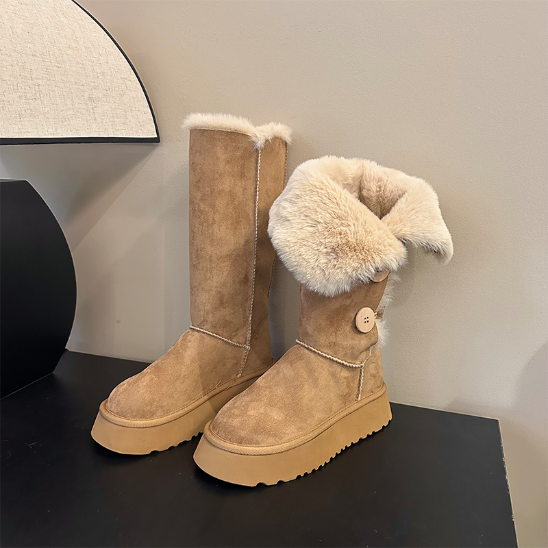 Winter Plush Lined Extra Warm  - Snow Boot Fur Lined reseña y precio