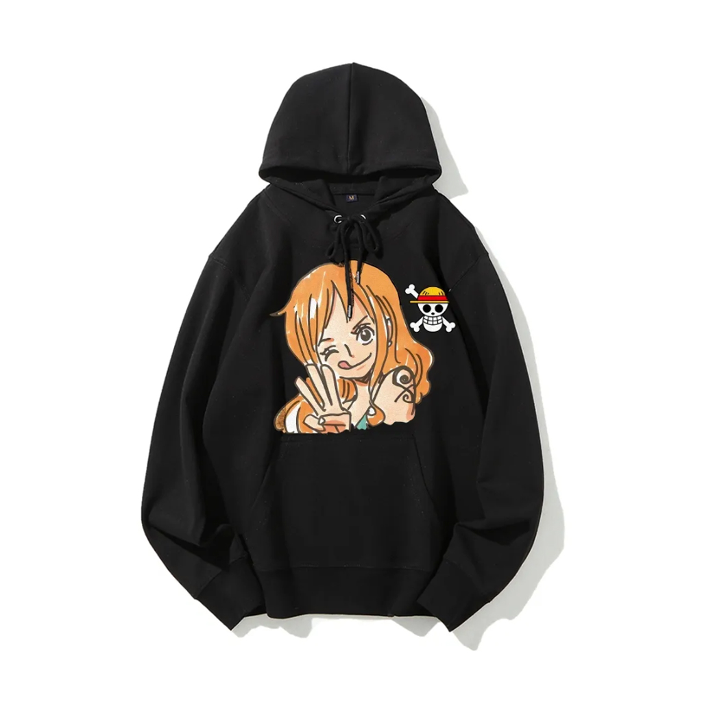 One Piece Nami Anime Hoodie Me - Winter Clothing In Japan reseña y precio