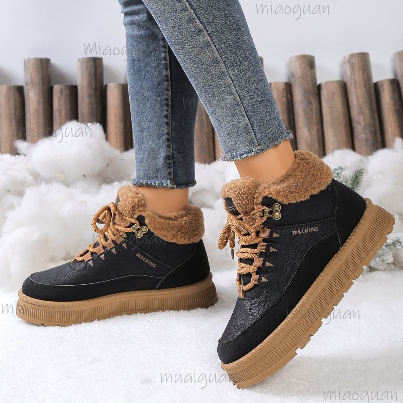 Plus Size 36-41 Winter Snow Bo - Snow Boot Fur Lined reseña y precio