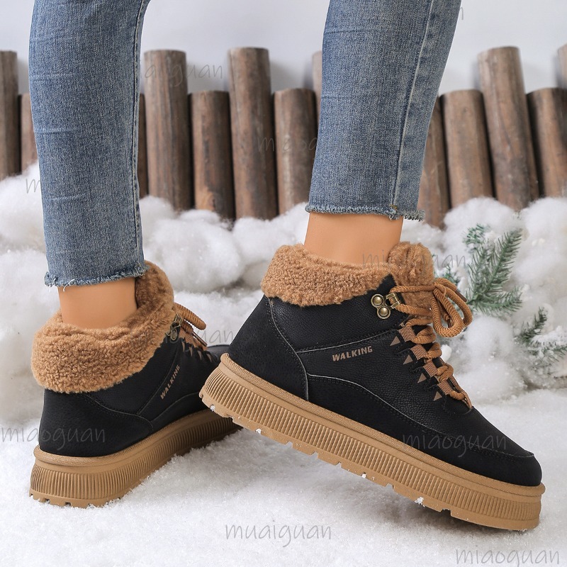 Plus Size 36-41 Winter Snow Bo - Snow Boot Fur Lined reseña y precio