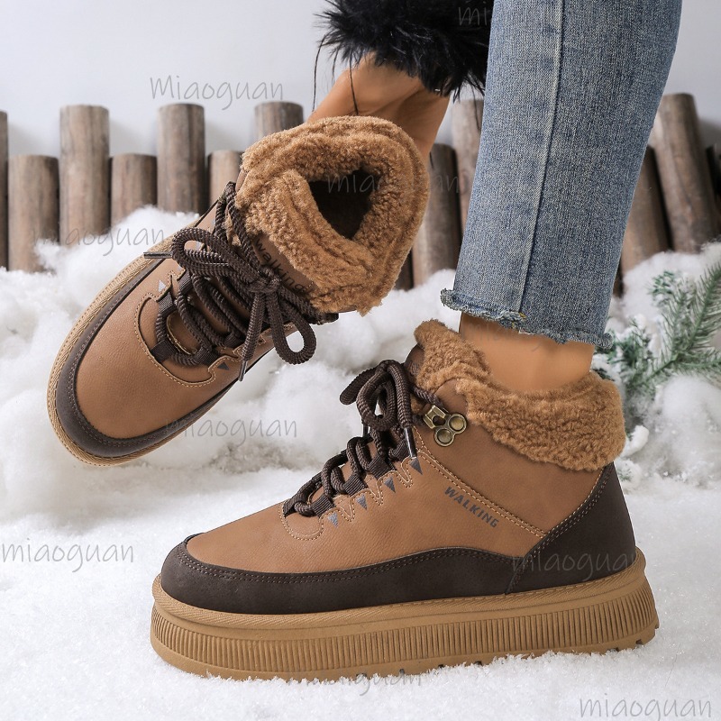 Plus Size 36-41 Winter Snow Bo - Snow Boot Fur Lined reseña y precio
