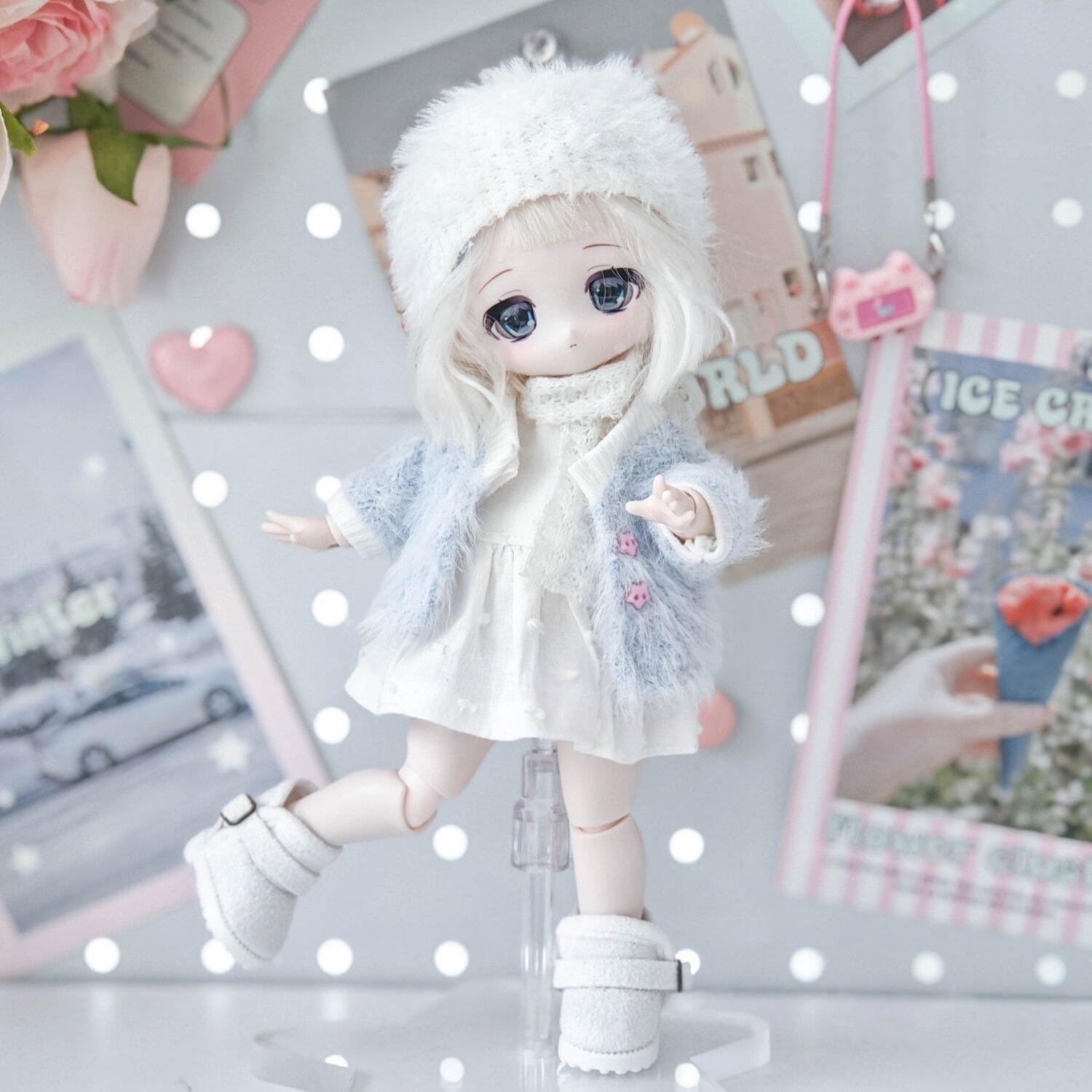 Bonnie Bunny Dream Bjd Doll Cl - Winter Clothing Options reseña y precio