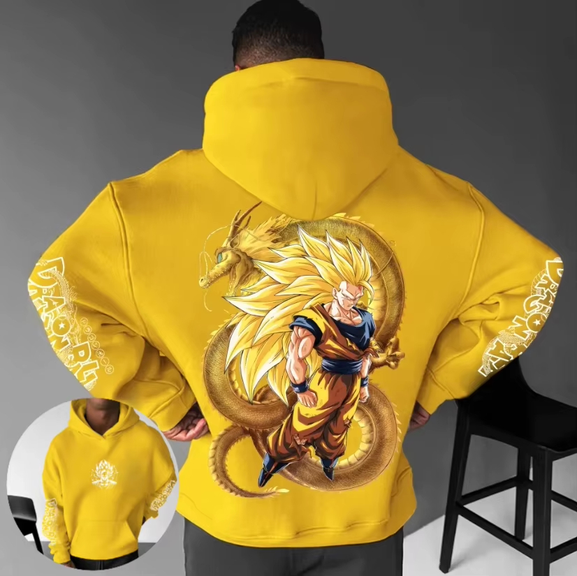 Anime hoodie Dragon Ball Haraj - Winter Clothing In Japan reseña y precio