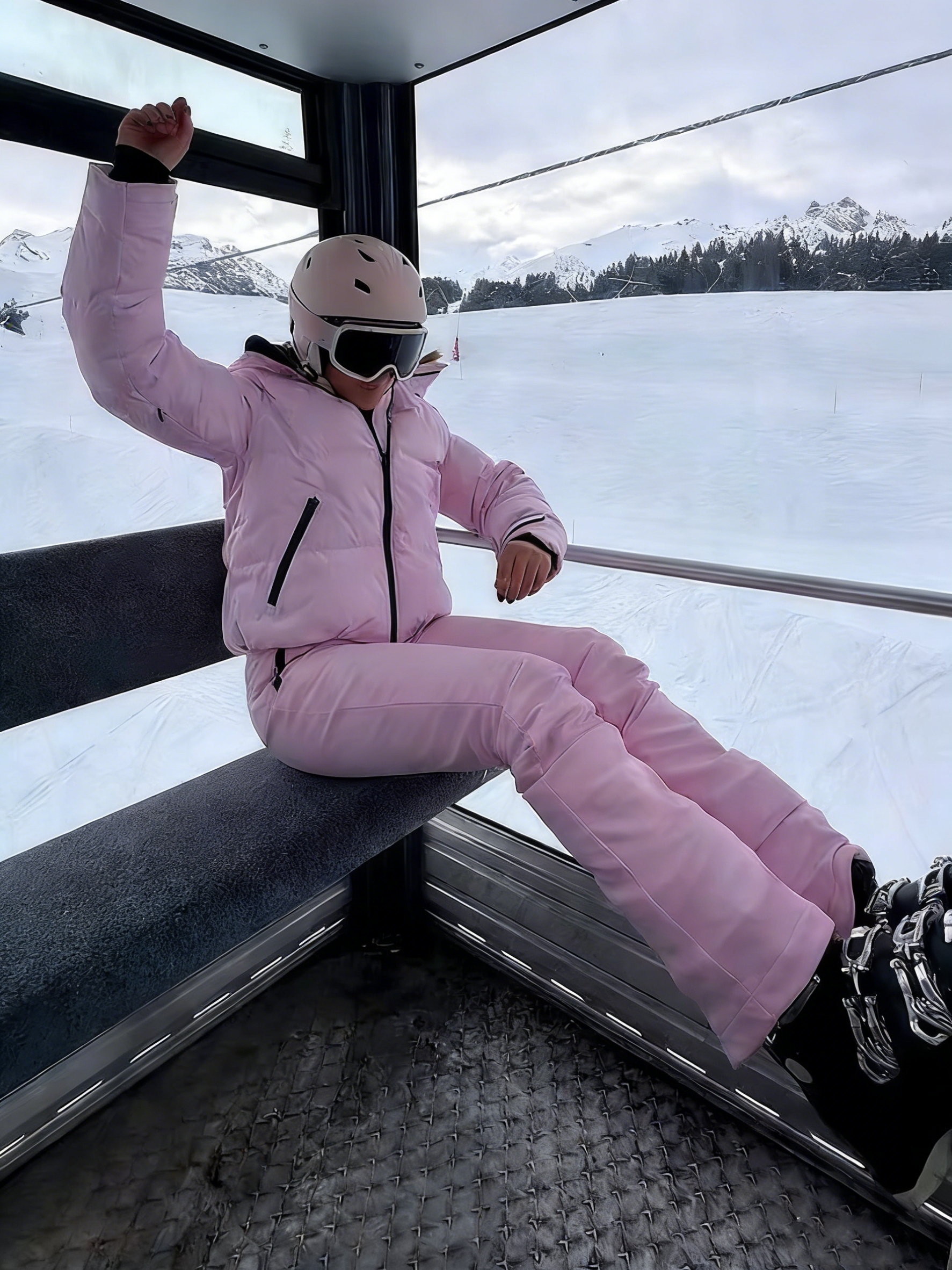 Winter Pink Thicken Warm Women - Winter Clothing For reseña y precio