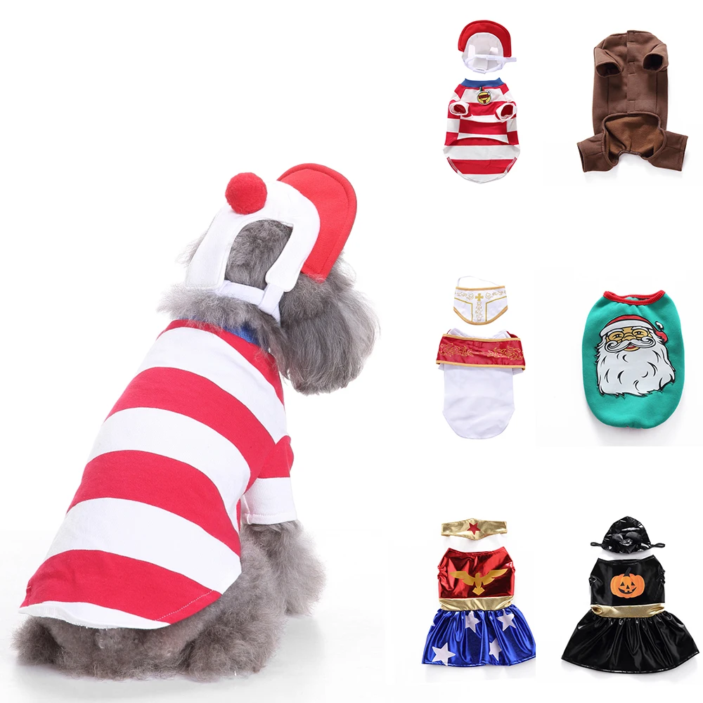 Pet Christmas Cosplay Dog Clot - Winter Clothing Baby reseña y precio