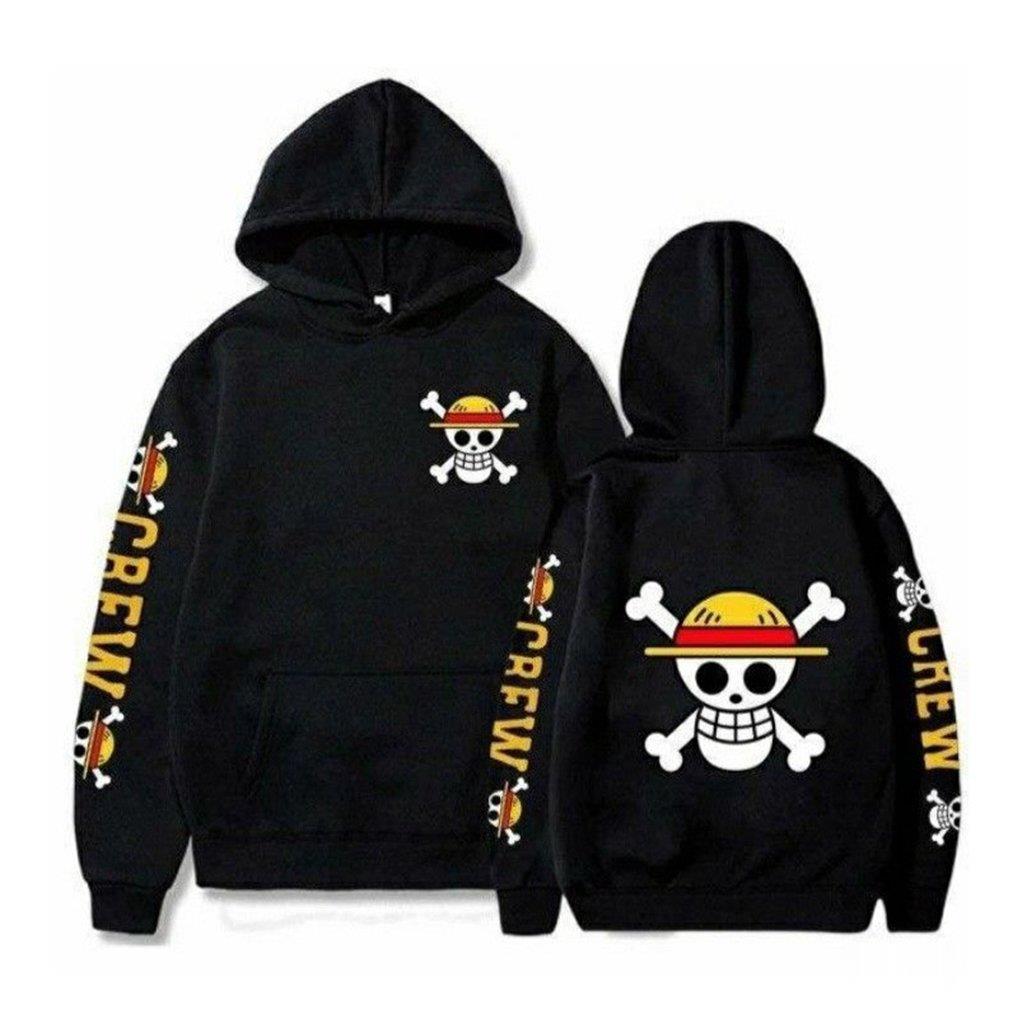 One Piece Skull Print Hoodie M - Winter Clothing In Japan reseña y precio