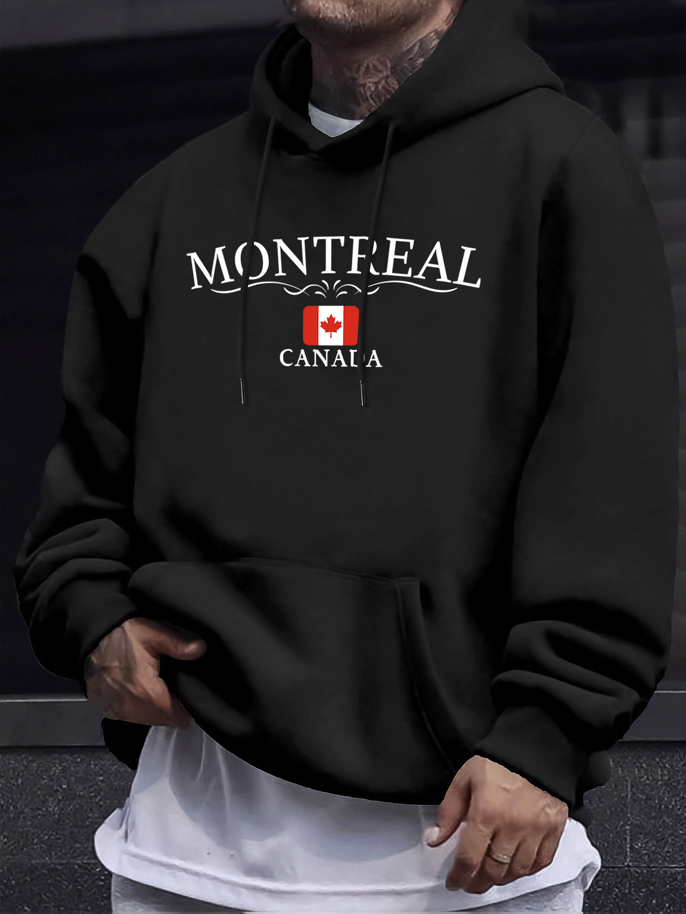 Montreal Canada Letter Printed - Winter Clothing Montreal reseña y precio