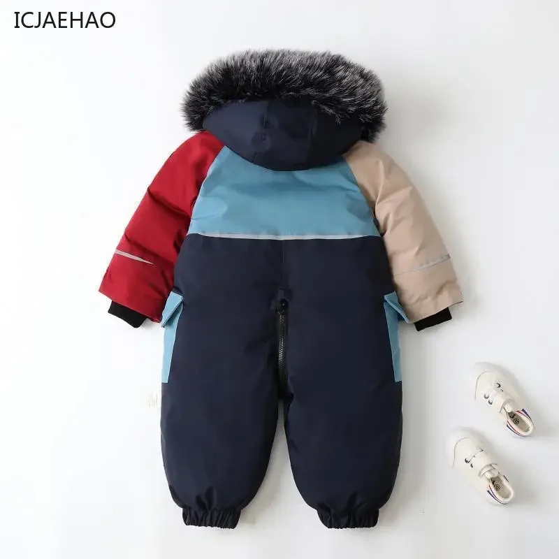 2025 Children Jumpsuits Thick  - Winter Clothing Baby reseña y precio