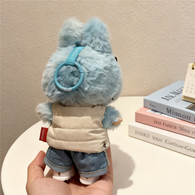 For 15 17cm Labubu Doll Solid  - Winter Clothing Baby reseña y precio