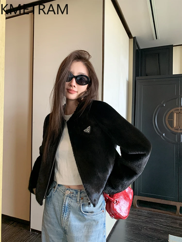 Natural Mink Fur Jacket Short  - Quality Winter Clothing Jacket reseña y precio