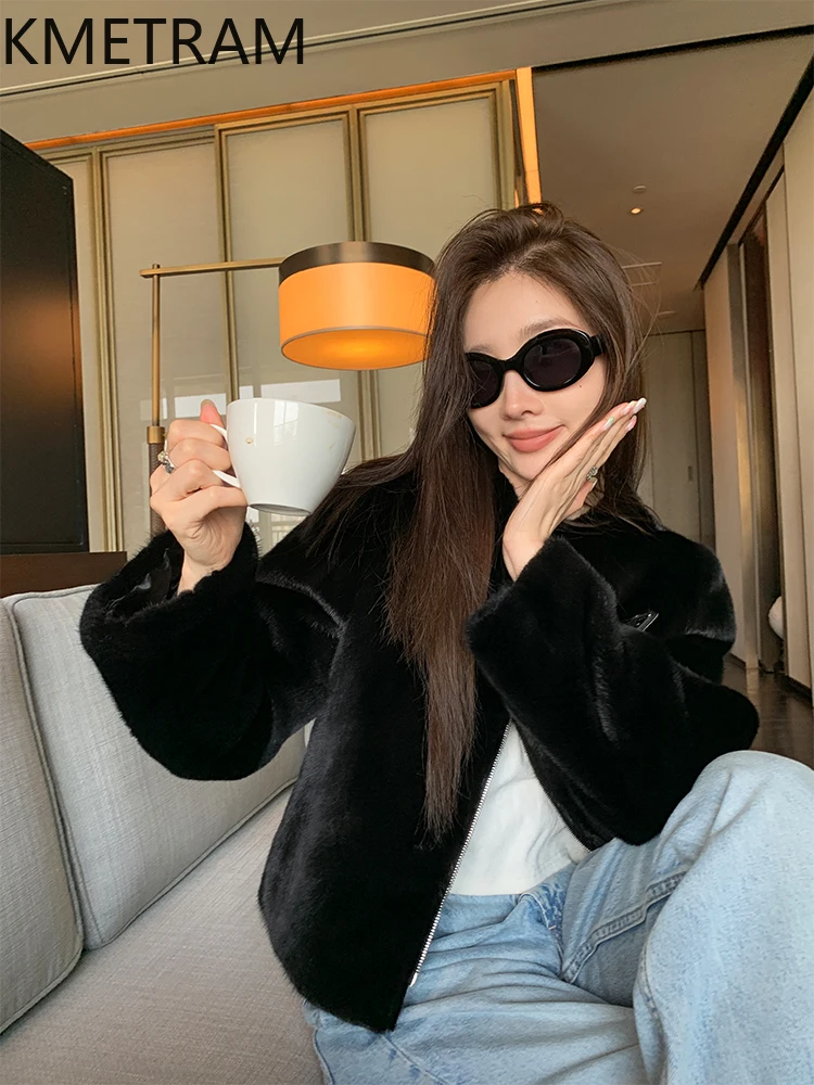 Natural Mink Fur Jacket Short  - Quality Winter Clothing Jacket reseña y precio