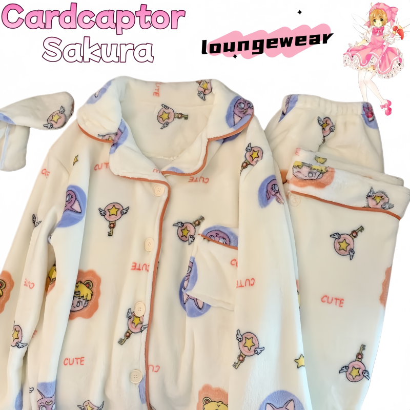 Cardcaptor Sakura Pajamas - Cu - Winter Clothing In Japan reseña y precio