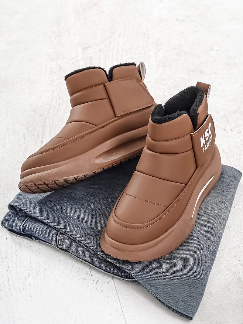 Men's Winter Snow Boots Thicke - Snow Boot Fur Lined reseña y precio