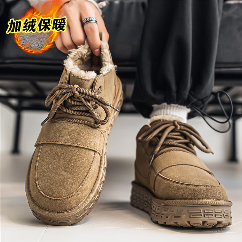 Winter Plush Snow Boots for Ma - Snow Boot Fur Lined reseña y precio