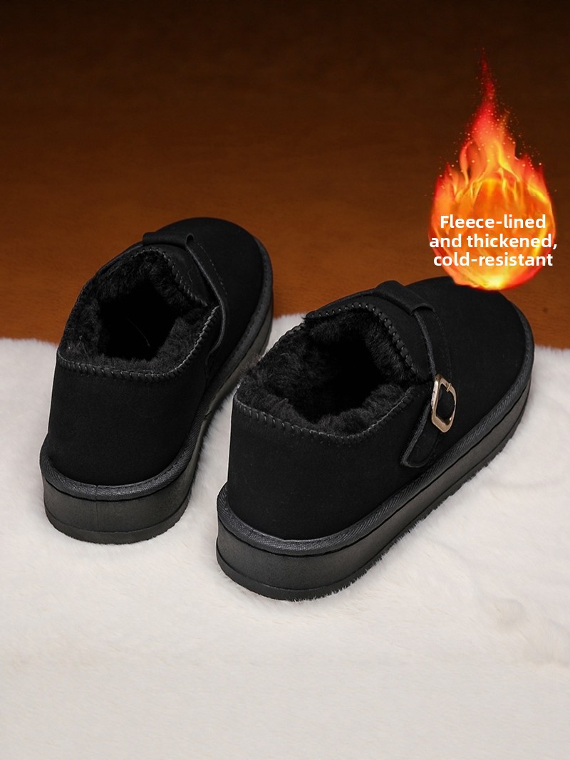 Men's Winter Snow Boots Fleece - Snow Boot Fur Lined reseña y precio