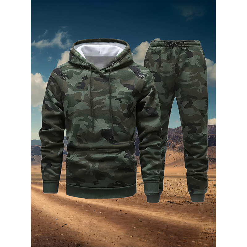 Autumn Camouflage 3D Print Hoo - Winter Clothing For reseña y precio