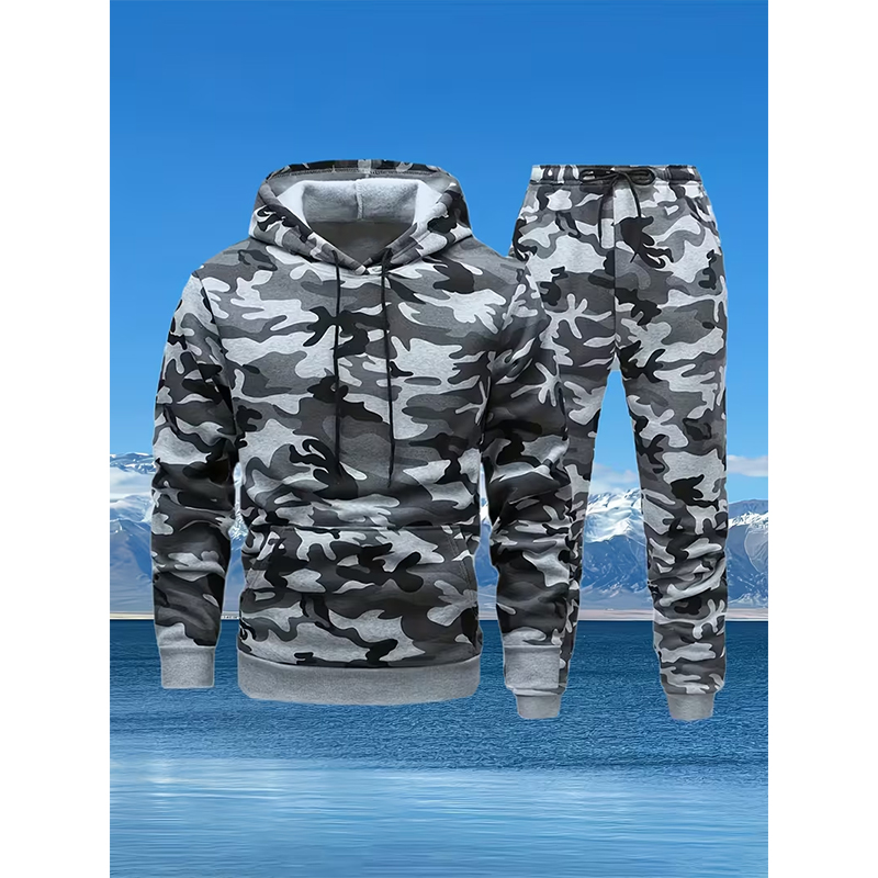 Autumn Camouflage 3D Print Hoo - Winter Clothing For reseña y precio