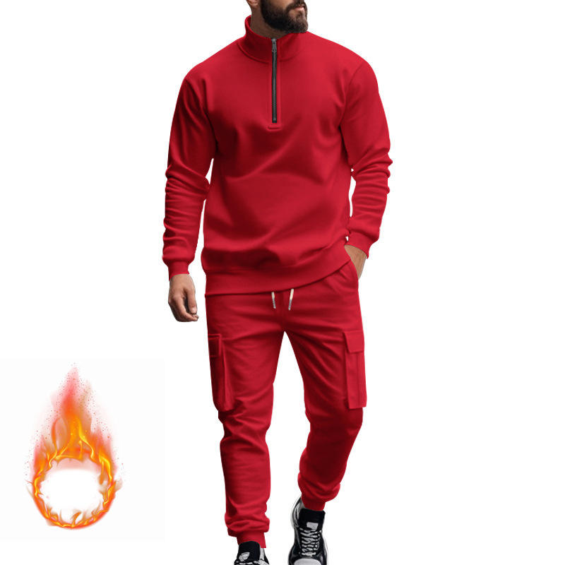 Men's Autumn Winter Fleece Lin - Winter Clothing For reseña y precio