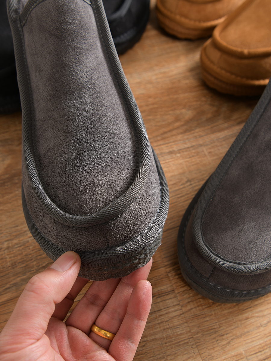 Fleece Lined Snow Boots Men's  - Snow Boot Fur Lined reseña y precio