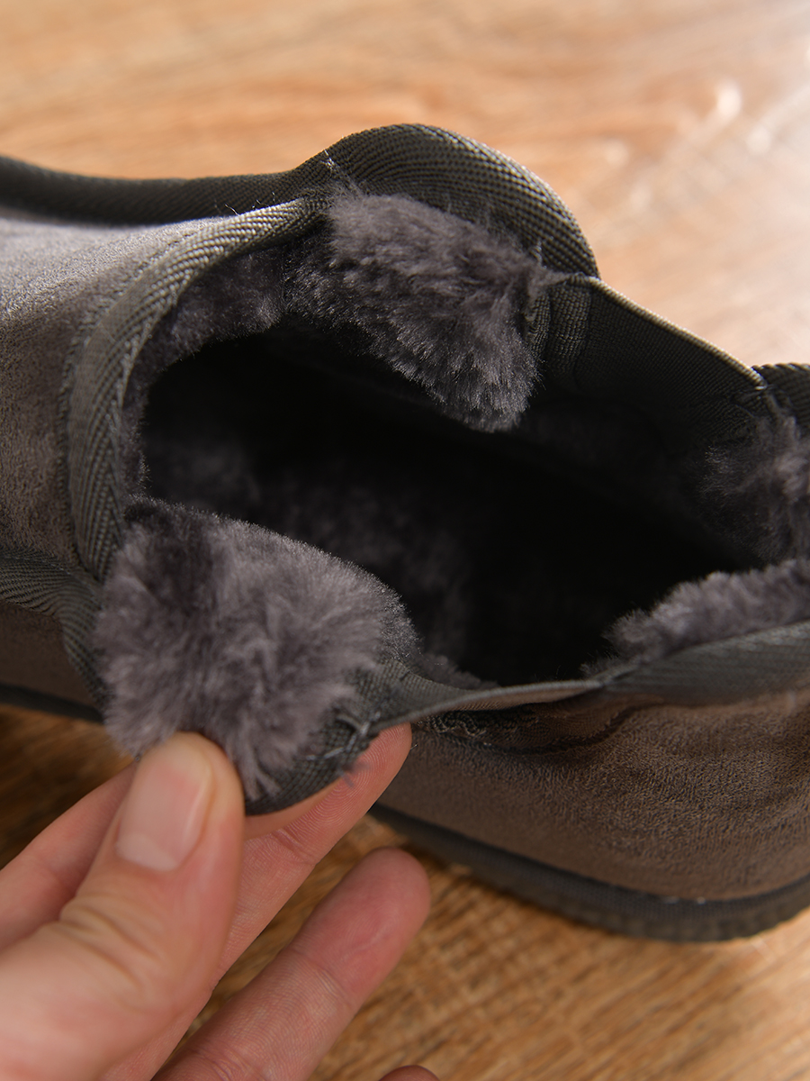 Fleece Lined Snow Boots Men's  - Snow Boot Fur Lined reseña y precio