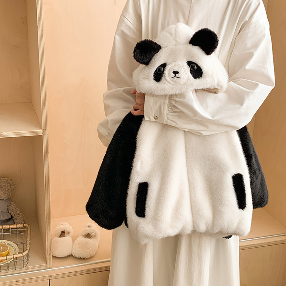 Cute Panda Design Winter Furry - Winter Clothing Baby reseña y precio