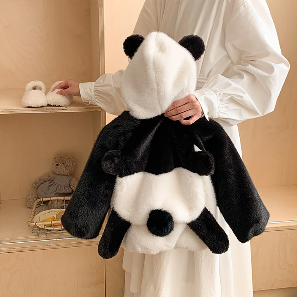 Cute Panda Design Winter Furry - Winter Clothing Baby reseña y precio