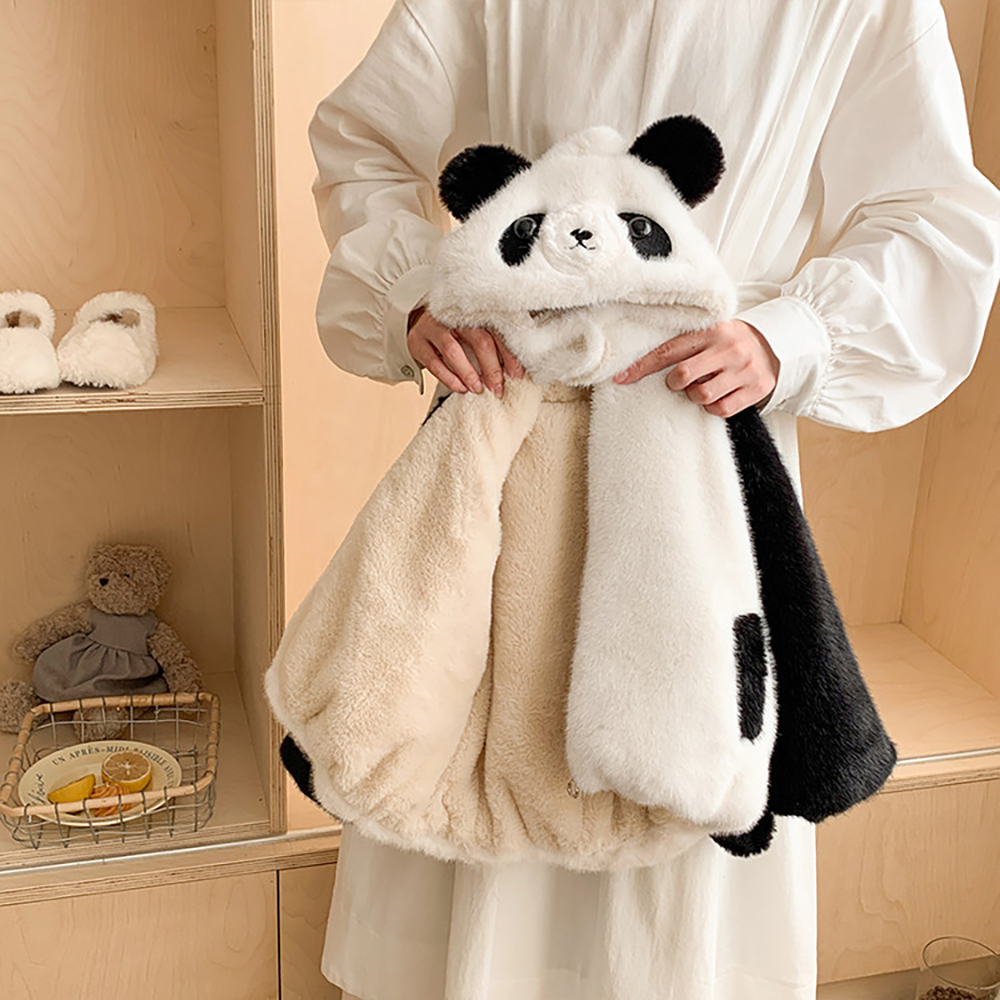 Cute Panda Design Winter Furry - Winter Clothing Baby reseña y precio