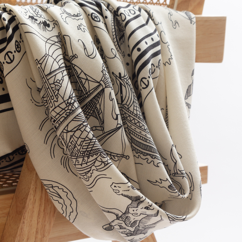 Wool Silk Scarf Women Large Sc - Warm Winter Clothing reseña y precio